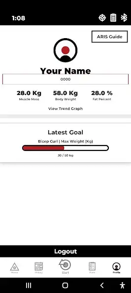 Play ARIS Gym Workout Analytics as an online game ARIS Gym Workout Analytics with UptoPlay