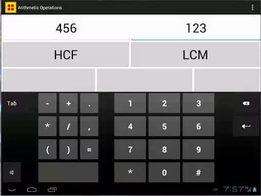 Play Arithmetic Operations