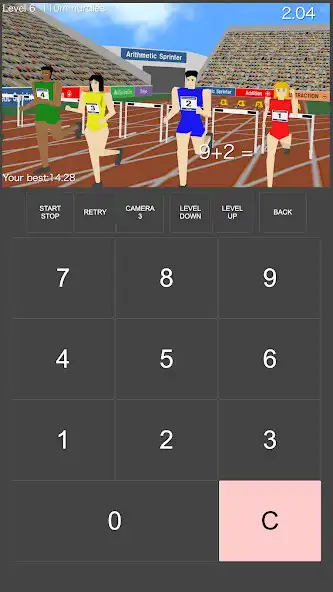 Play Arithmetic Sprinter  and enjoy Arithmetic Sprinter with UptoPlay