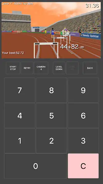 Play Arithmetic Sprinter as an online game Arithmetic Sprinter with UptoPlay
