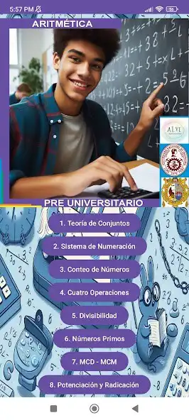 Play Aritmética Preuniversitario  and enjoy Aritmética Preuniversitario with UptoPlay