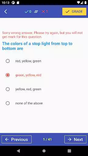 Play Arizona Basic Driving Test