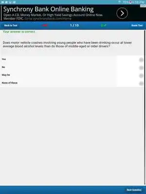 Play Arizona Basic Driving Test