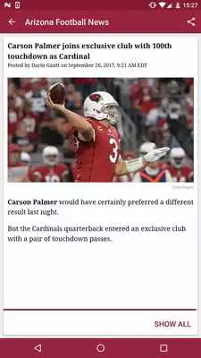 Play Arizona Football News