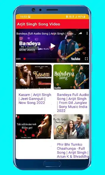 Play Arjit Singh Song Video as an online game Arjit Singh Song Video with UptoPlay