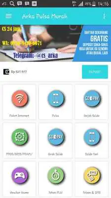 Play Arka Pulsa - Paker Data Murah