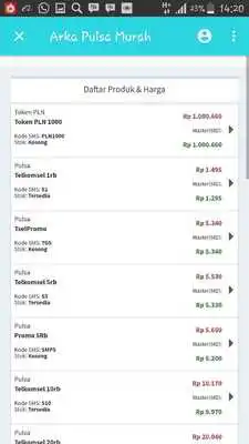 Play Arka Pulsa - Paker Data Murah