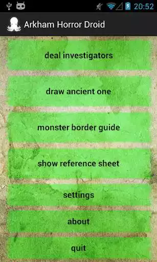 Play Arkham Horror Droid
