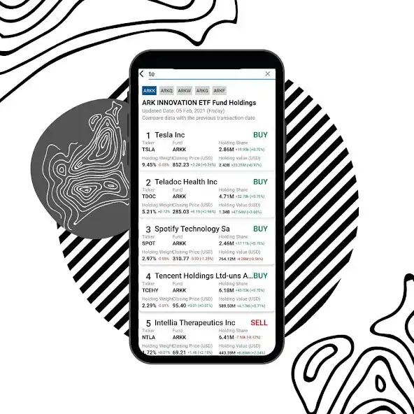 Play ARK Tracker: ARK Invest ETFs Fund Holdings Tracker  and enjoy ARK Tracker: ARK Invest ETFs Fund Holdings Tracker with UptoPlay