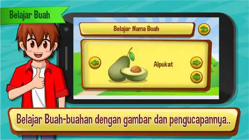 Play Arman Belajar Buah as an online game Arman Belajar Buah with UptoPlay