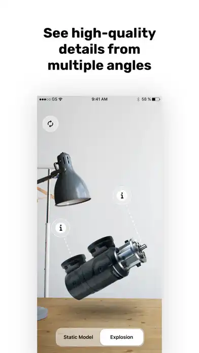 Play AR Model Showcase as an online game AR Model Showcase with UptoPlay