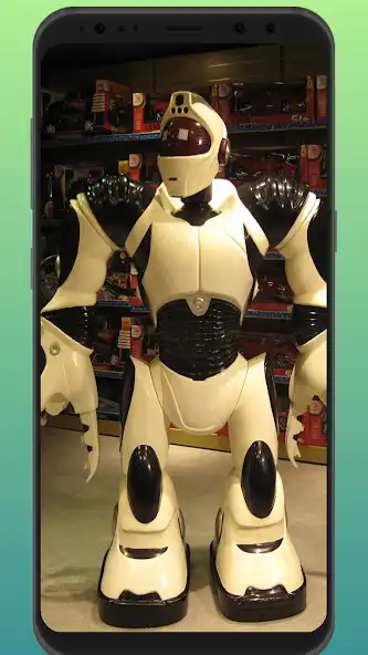 Play Armor Blue Robot Wallpaper as an online game Armor Blue Robot Wallpaper with UptoPlay