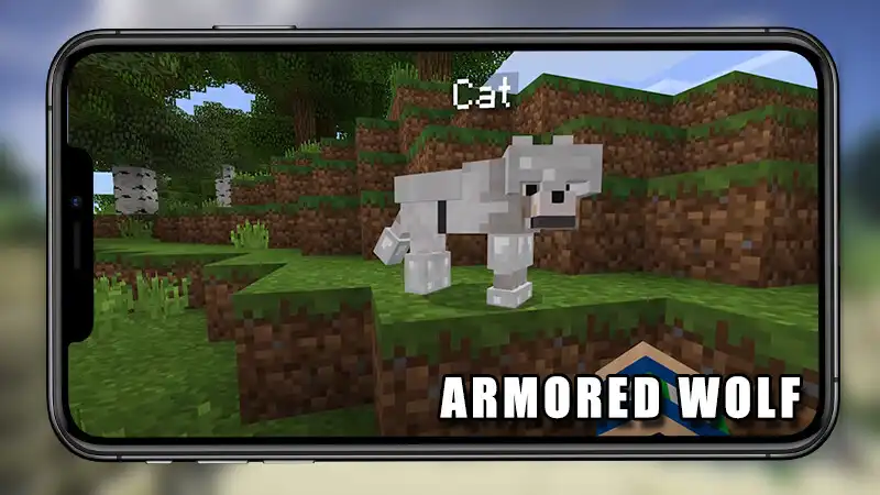 Play Armored Wolf Mod Minecraft as an online game Armored Wolf Mod Minecraft with UptoPlay