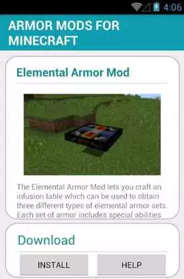 Play ARMOR MODS FOR MINECRAFT