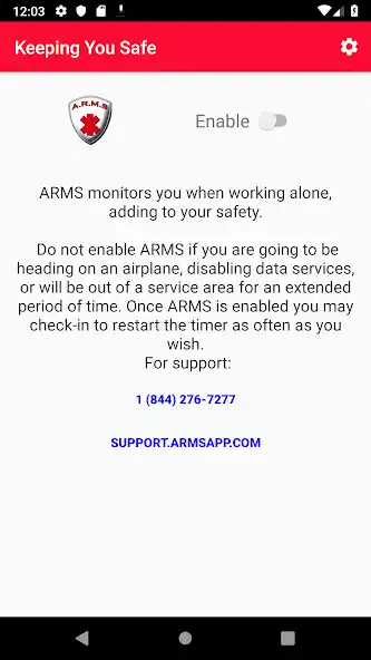 Play ARMS – Arms Reach Monitoring as an online game ARMS – Arms Reach Monitoring with UptoPlay