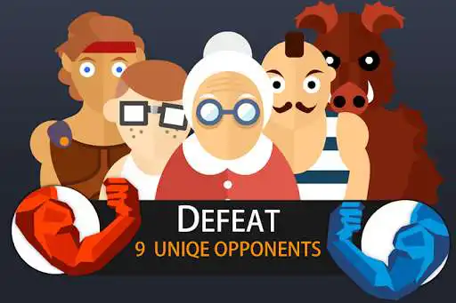 Play Arm Wrestling VS 2 Player as an online game Arm Wrestling VS 2 Player with UptoPlay