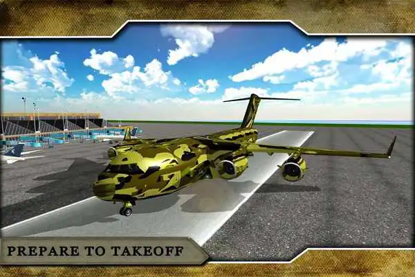 Play Army Airplane Tank Transporter
