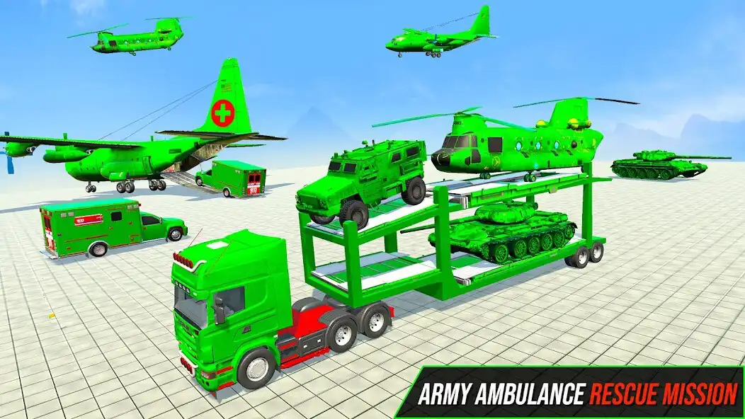 Play Army Ambulance Transport Truck  and enjoy Army Ambulance Transport Truck with UptoPlay