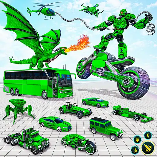 Play Army Bus Dragon Robot Car Game APK Play Army Bus Dragon Robot Car Game APK