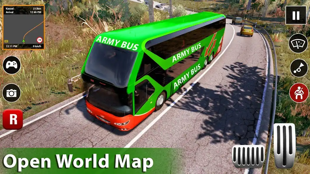 Play Army Bus Simulator – Bus Games as an online game Army Bus Simulator – Bus Games with UptoPlay