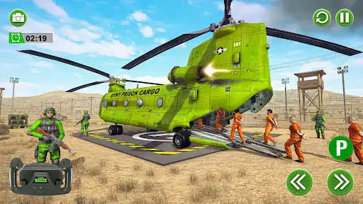 Play Army Bus Transport Prison Game as an online game Army Bus Transport Prison Game with UptoPlay