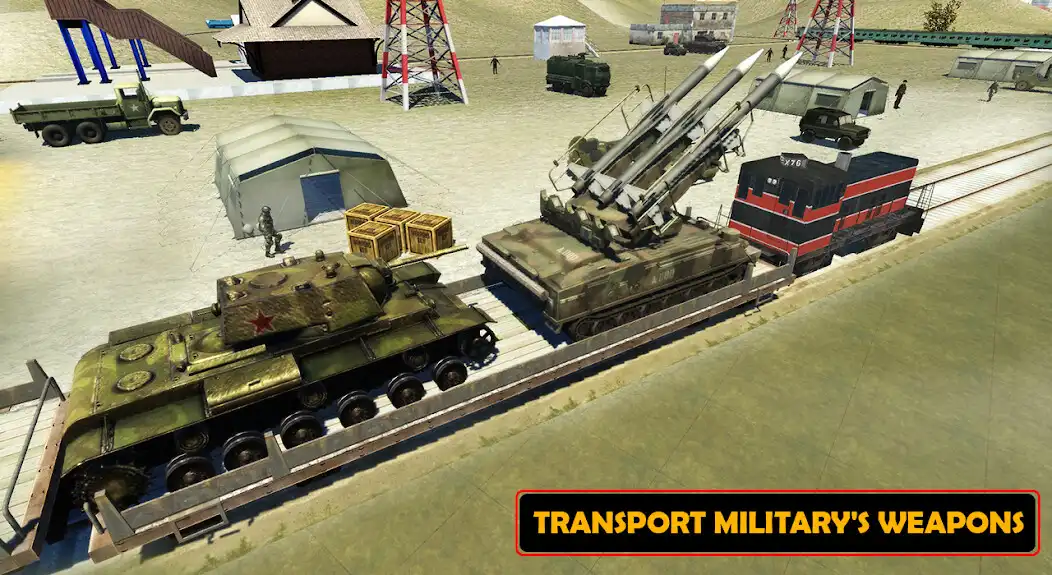 Play Army Cargo train  Game 2022  and enjoy Army Cargo train  Game 2022 with UptoPlay