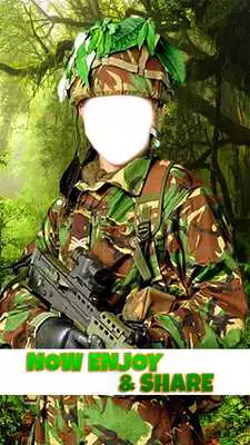 Play Army Commando HD Photo Suit Changer  Editor