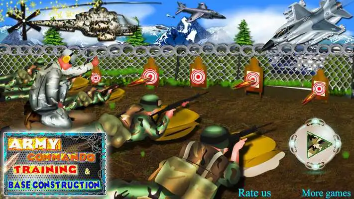 Play Army Commando Training  Base Construction