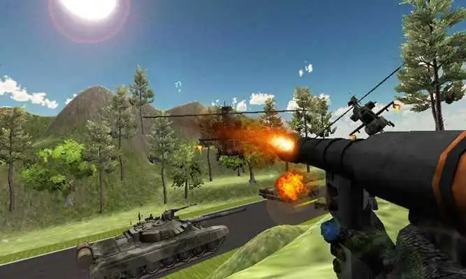 Play Army Convoy Highway Shooting