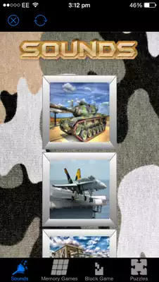 Play Army Games,Puzzles,and Sounds