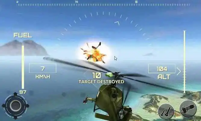 Play Army Gunship Battle Strike