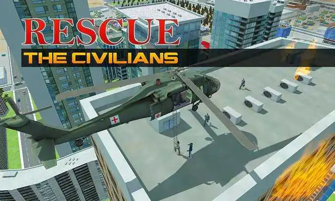 Play Army Helicopter Ambulance 3D