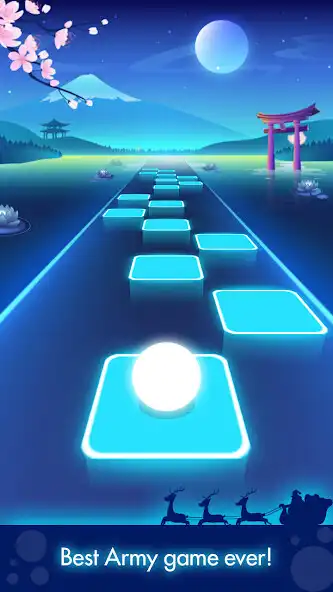 Play Army Hop: Ball Tiles  BTS  and enjoy Army Hop: Ball Tiles  BTS with UptoPlay
