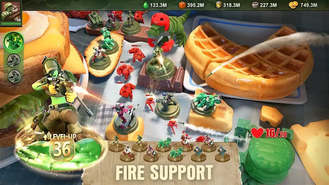 Play Army Men Defense as an online game Army Men Defense with UptoPlay