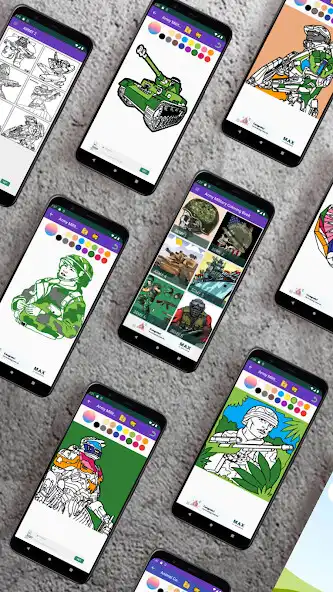 Play Army Military Coloring Book  and enjoy Army Military Coloring Book with UptoPlay