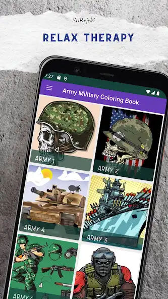 Play Army Military Coloring Book as an online game Army Military Coloring Book with UptoPlay
