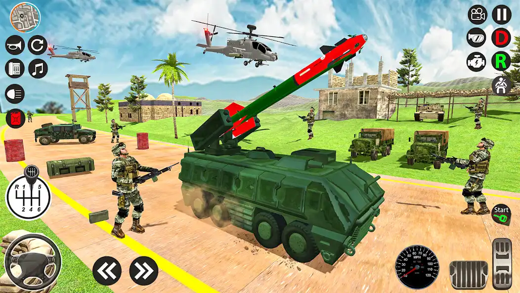 Play Army missile transport truck  and enjoy Army missile transport truck with UptoPlay