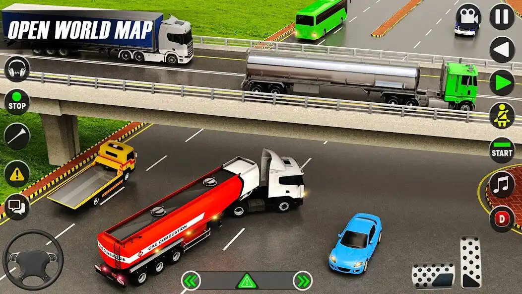 Play Army Oil Tanker Truck Games as an online game Army Oil Tanker Truck Games with UptoPlay