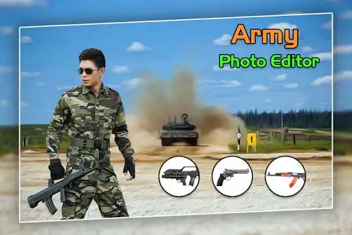 Play Army Photo Editor as an online game Army Photo Editor with UptoPlay