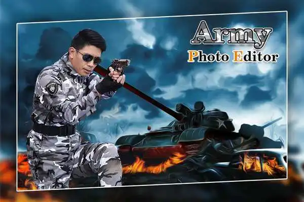 Play Army Photo Editor