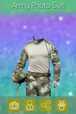 Play Army Photo Suit Maker