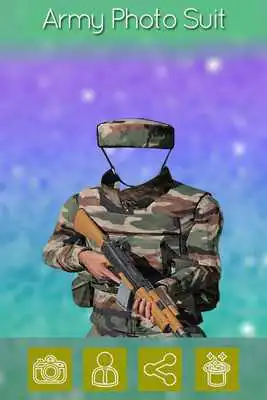 Play Army Photo Suit Maker