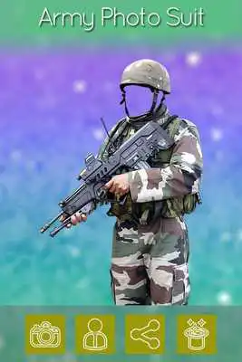 Play Army Photo Suit Maker