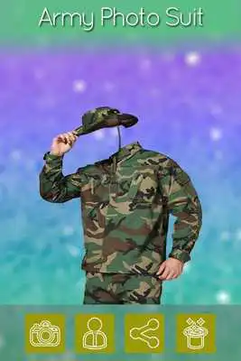 Play Army Photo Suit Maker