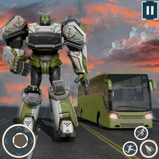 Play Army Robot Bus Simulator APK