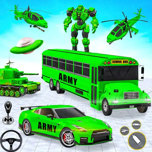 Play Army School Bus Robot Car Game APK Play Army School Bus Robot Car Game APK