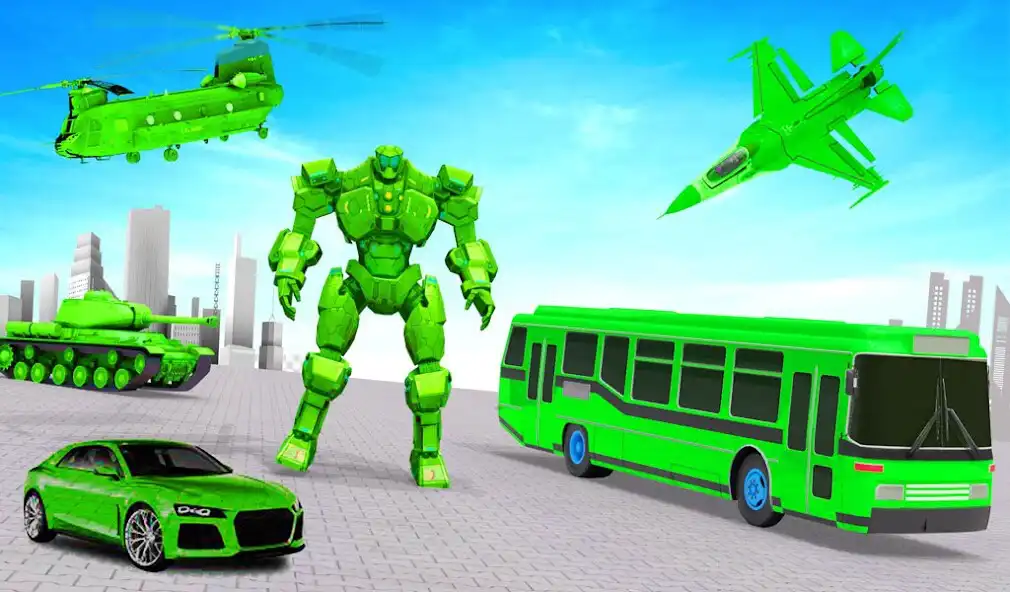 Play Army School Bus Robot Car Game  and enjoy Army School Bus Robot Car Game with UptoPlay