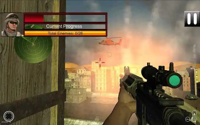 Play Army Sniper In Arabic City