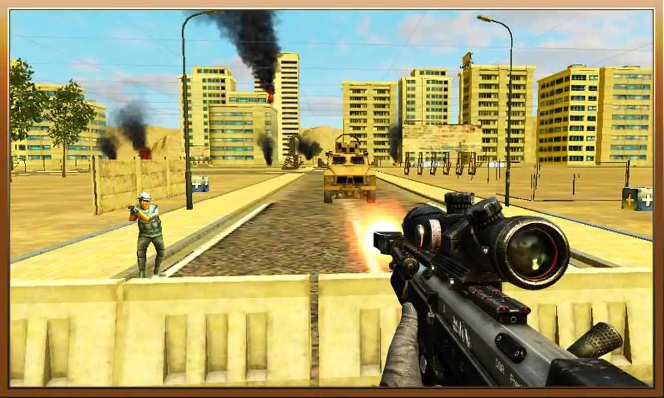 Play Army Sniper Shooter Squad