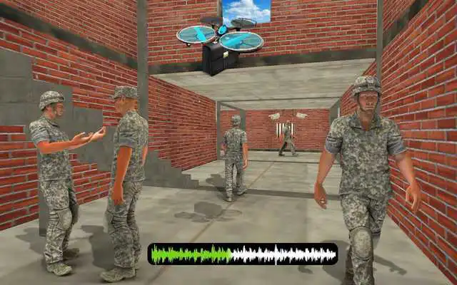 Play Army Strike Combat RC Spy Drone - Flying Simulator